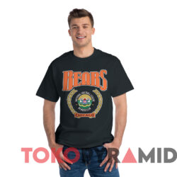 Vintage Chicago Bears Nfl Member Club T shirt Black T shirt