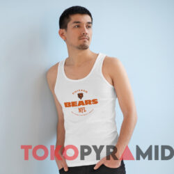 Vintage Chicago Bears NFL National Football League T-shirt 4 Vintage Chicago Bears Nfl National Football League T shirt White TankTop