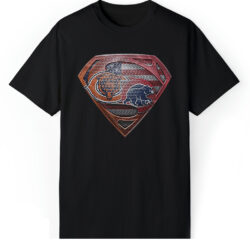 Vintage Chicago Bears Superman Chicago Cubs T shirt