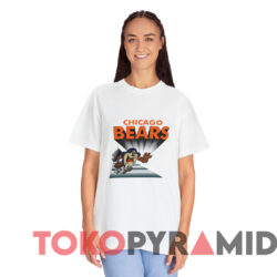 Vintage Chicago Bears Tasmanian Devil T shirt White T shirt