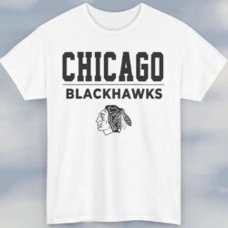 Vintage Chicago Blackhawks Spell Out Shirt