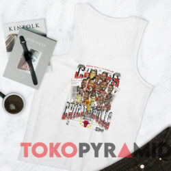 Vintage Chicago Bulls 1991 NBA World Champs Caricature T-shirt 4 Vintage Chicago Bulls 1991 Nba World Champs Caricature T shirt White TankTop