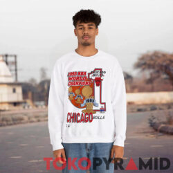 Vintage Chicago Bulls 1993 Nba World Champions Sweatshirt