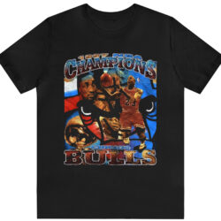 Vintage Chicago Bulls 1997 NBA Champions T-shirt 5 Vintage Chicago Bulls 1997 Nba Champions T shirt