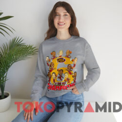 Vintage Chicago Bulls 1998 NBA Finals Caricature 6 Time T-shirt 2 Vintage Chicago Bulls 1998 Nba Finals Caricature 6 Time T shirt Grey Sweatshirt