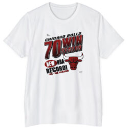 Vintage Chicago Bulls 70 Win Season NBA T-shirt 5 Vintage Chicago Bulls 70 Win Season Nba T shirt
