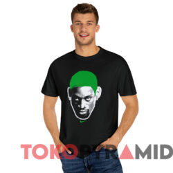 Vintage Chicago Bulls Dennis Rodman Big Head Promo Nike T shirt Black T shirt