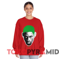 Vintage Chicago Bulls Dennis Rodman Big Head Promo T-Shirt 3 Vintage Chicago Bulls Dennis Rodman Big Head Promo Nike T shirt Red Sweatshirt