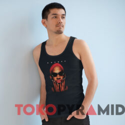 Vintage Chicago Bulls Dennis Rodman NBA T-shirt 4 Vintage Chicago Bulls Dennis Rodman Nba T shirt Black TankTop