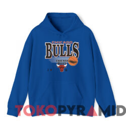 Vintage Chicago Bulls Logo 7 NBA T-shirt 2 Vintage Chicago Bulls Logo 7 Nba T shirt Blue Hoodie