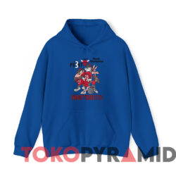 Chicago Bulls Looney Tunes 3 Peat Whoop There It Is T-shirt 3 Vintage Chicago Bulls Looney Tunes 3 Peat Whoop There It Is T shirt Blue Hoodie