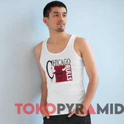 Vintage Chicago Bulls NBA Basketball T-shirt 4 Vintage Chicago Bulls Nba Basketball T shirt White TankTop