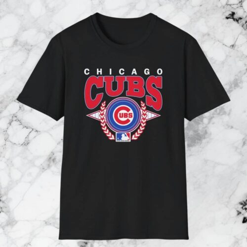 Vintage Chicago Cubs Big Logo Shirt Black T shirt Vintage Chicago Cubs Big Logo Shirt Black T shirt