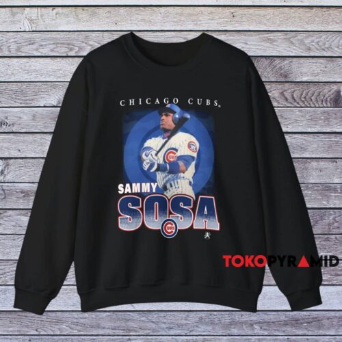 Vintage Chicago Cubs Sammy Sosa Shirt Black Sweatshirt Vintage Chicago Cubs Sammy Sosa Shirt Black Sweatshirt