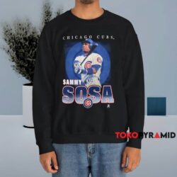 Vintage Chicago Cubs Sammy Sosa Shirt 4 Vintage Chicago Cubs Sammy Sosa Shirt Black Sweatshirt