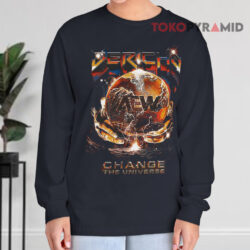 Vintage Chris Jericho Change The Universe AEW Wrestling Shirt 3 Vintage Chris Jericho Change The Universe Aew Wrestling Long sleeved