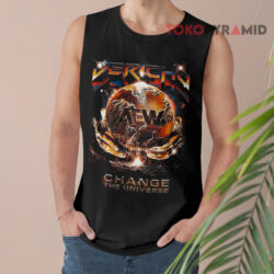 Vintage Chris Jericho Change The Universe Aew Wrestling Tank Top