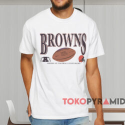Vintage Cleveland Browns Football Nfl Shirt White T shirt