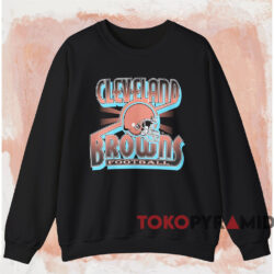Vintage Cleveland Browns Football Shirt 3 Vintage Cleveland Browns Football Shirt Black Sweatshirt