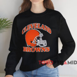 Vintage Cleveland Browns Helmet Shirt 4 Vintage Cleveland Browns Helmet Shirt Black Sweatshirt