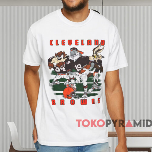 Vintage Cleveland Browns Looney Tunes Shirt White T shirt Vintage Cleveland Browns Looney Tunes Shirt White T shirt