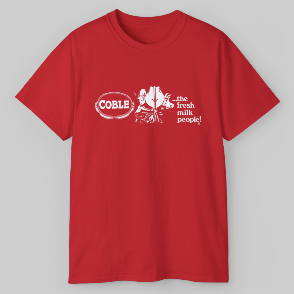 Vintage Coble Dairy The Fresh Milk People T shirt Vintage Coble Dairy The Fresh Milk People T shirt