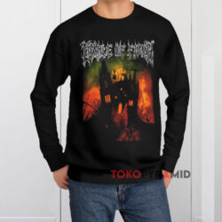 Vintage Cradle Of Filth Cemetery And Sundown Black Sweatshirt