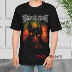 Vintage Cradle Of Filth Cemetery And Sundown Black T shirt