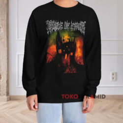 Vintage Cradle Of Filth Cemetery And Sundown Black long sleevd