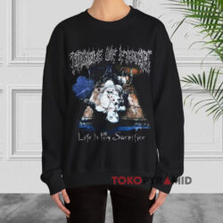 Vintage Cradle Of Filth Life Is My Sacrifice Black Sweatshirt