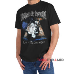 Vintage Cradle Of Filth Life Is My Sacrifice Black T shirt