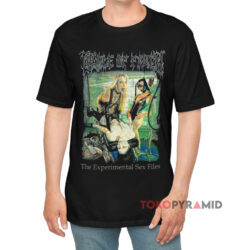 Vintage Cradle Of Filth The Experimental Sex Files Black T shirt