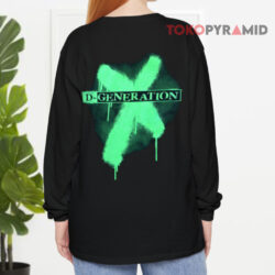 Vintage D-Generation X Triple H X Shawn Michaels WWF Shirt 4 Vintage D generation X Triple H X Shawn Michaels Wwf Long sleeved Back