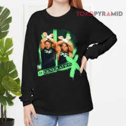 Vintage D-Generation X Triple H X Shawn Michaels WWF Shirt 3 Vintage D generation X Triple H X Shawn Michaels Wwf Long sleeved Front