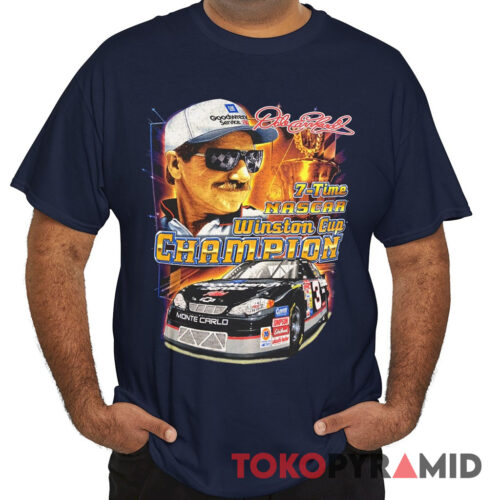 Vintage Dale Earnhardt 7 Time Nascar Winston Cup Champion Shirt