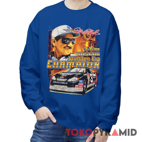 Vintage Dale Earnhardt 7 Time Nascar Winston Cup Champion Sweatshirt