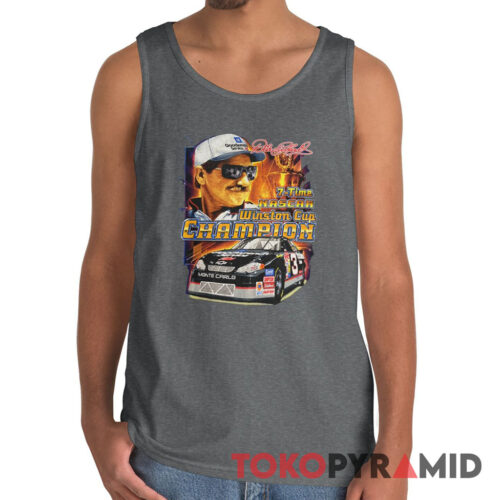 Vintage Dale Earnhardt 7 Time Nascar Winston Cup Champion Tank Top