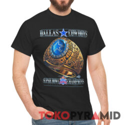 Vintage Dallas Cowboys 1993 Super Bowl XXVII Ring Champions Tee 4 Vintage Dallas Cowboys 1993 Super Bowl XXVII Ring Champions Shirt