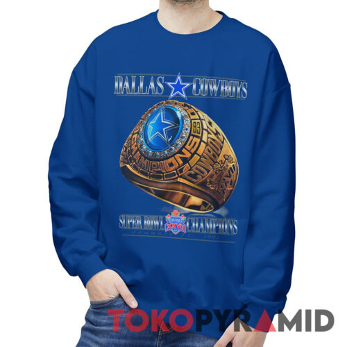 Vintage Dallas Cowboys 1993 Super Bowl XXVII Ring Champions Sweatshirt Vintage Dallas Cowboys 1993 Super Bowl XXVII Ring Champions Sweatshirt