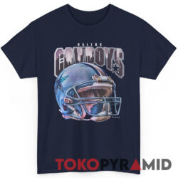 Vintage Dallas Cowboys Helmet 1997 Rare Tee