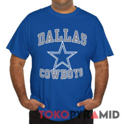 Vintage Dallas Cowboys Spell Out Logo Star NFL Rare Shirt