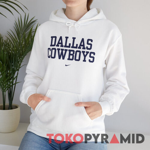 Vintage Dallas Cowboys Spell Out Nike Logo Unique Hoodie Vintage Dallas Cowboys Spell Out Nike Logo Unique Hoodie