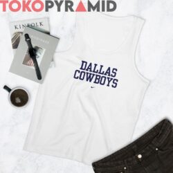 Vintage Dallas Cowboys Spell Out Nike Logo Unique Tee 4 Vintage Dallas Cowboys Spell Out Nike Logo Unique White Tank Top