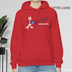 Vintage Dare Graduate Shirt Drug Abuse Resistance Education Hoodie