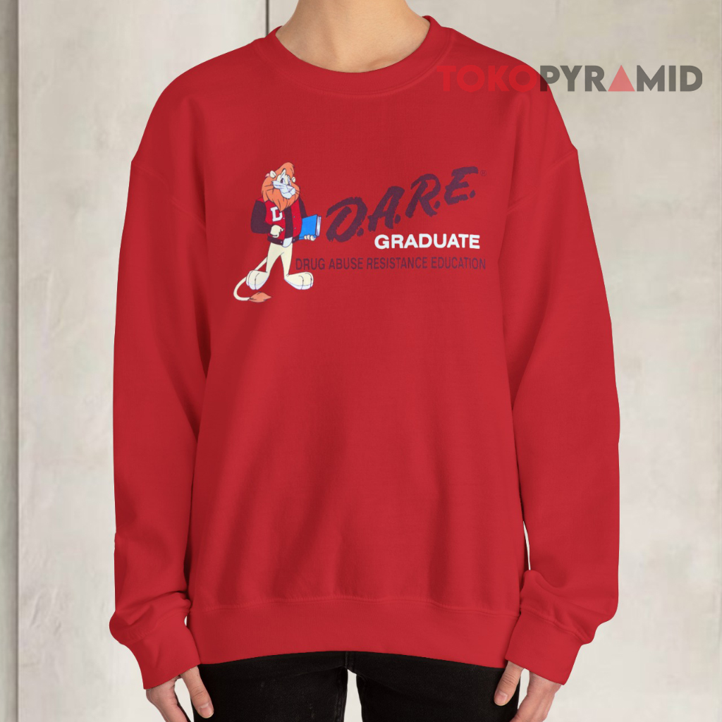 Vintage Dare Graduate Shirt Drug Abuse Resistance Education Sweatshirt Vintage Dare Graduate Shirt Drug Abuse Resistance Education Sweatshirt