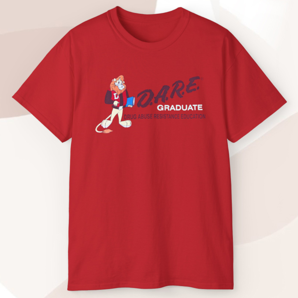 Vintage Dare Graduate Shirt Drug Abuse Resistance Education T shirt Vintage Dare Graduate Shirt Drug Abuse Resistance Education T shirt