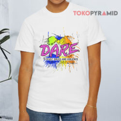 Vintage Dare To Resist Drugs And Violence 1994 White T shirt