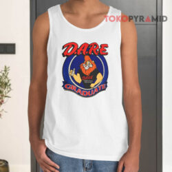 Vintage Dare To Resist Drugs And Violence Graduate Tank Top