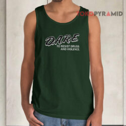 Vintage Dare To Resist Drugs And Violence Tank Top