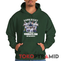 Vintage Dawn Right I Am A Cowboys Fan Shirt 2 Vintage Dawn Right I Am A Cowboys Fan Hoodie